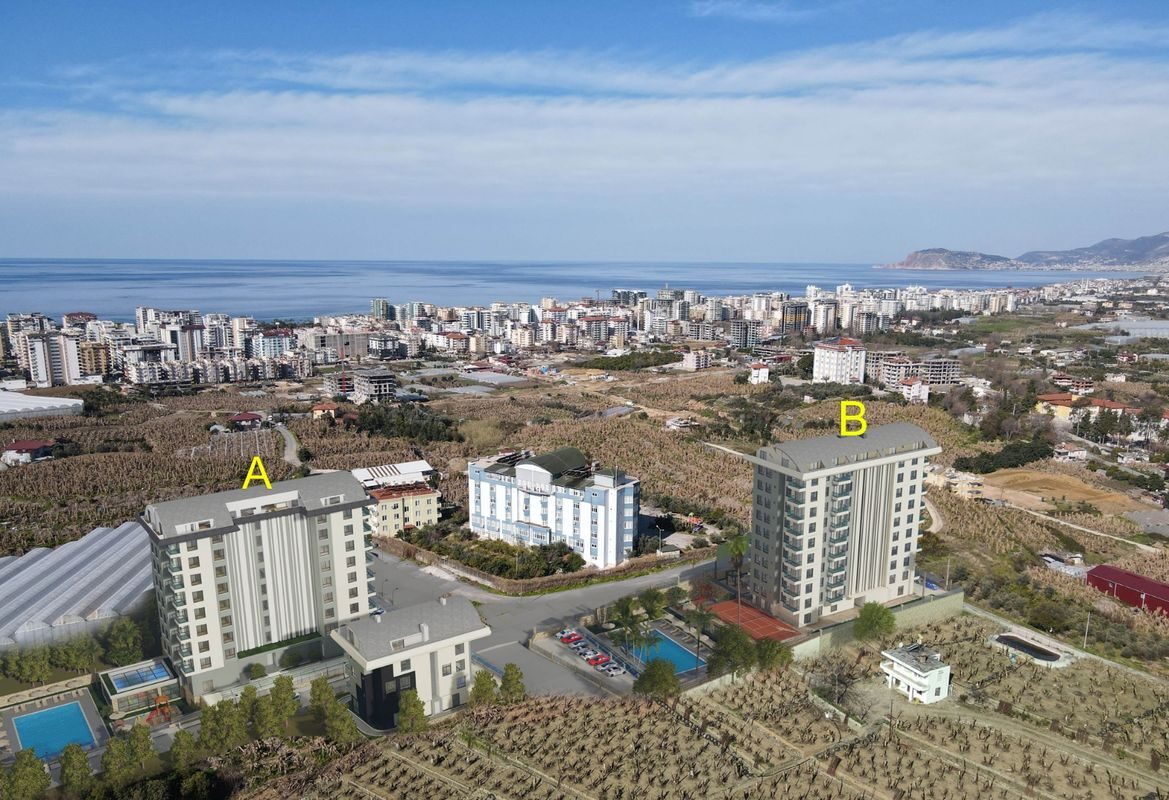 Apartment with 1 bedroom, 48m² in Alanya, Turkey [ID: 0301-105288]
