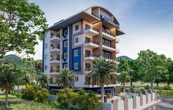 Квартира в Алания, Турция, 42м²