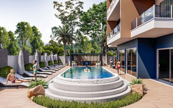 Квартира в Алания, Турция, 42м² - изображение 6