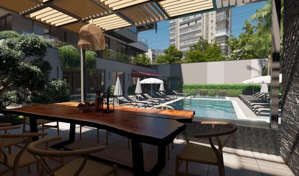 Квартира в Алания, Турция, 60м² - изображение 9