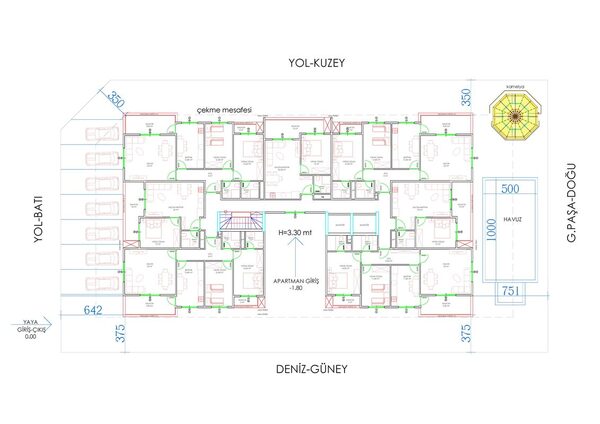 Квартира в Алания, Турция, 68м² - изображение 7