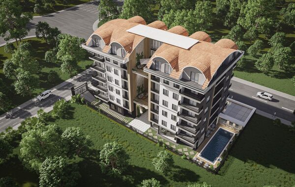 Mieszkanie 1 sypialnia 68 m² w Alanyi, Türkiye