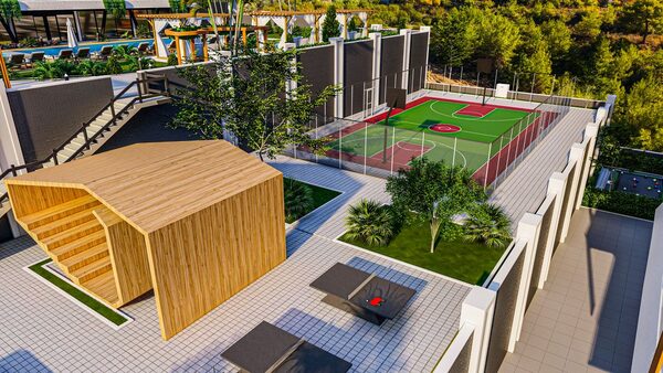 Квартира в Алания, Турция, 54м² - изображение 6