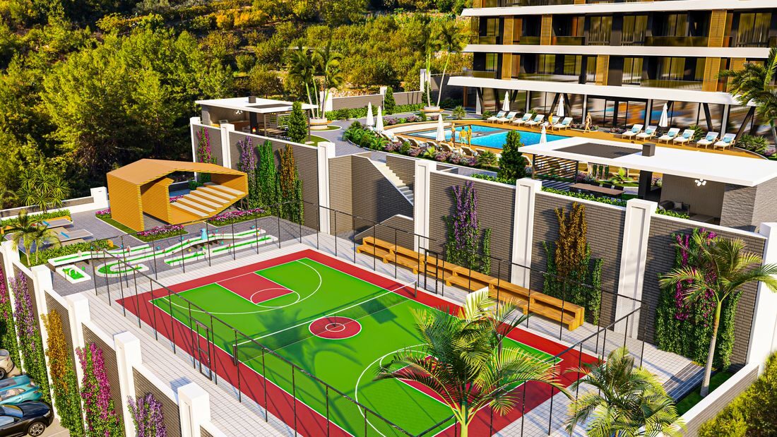 Apartment with 1 bedroom, 54m² in Alanya, Turkey [ID: 0301-105307]