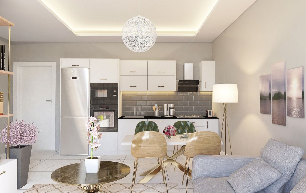Квартира с 1 спальней, 42м² в Алания, Турция [ID: 0301-105311]