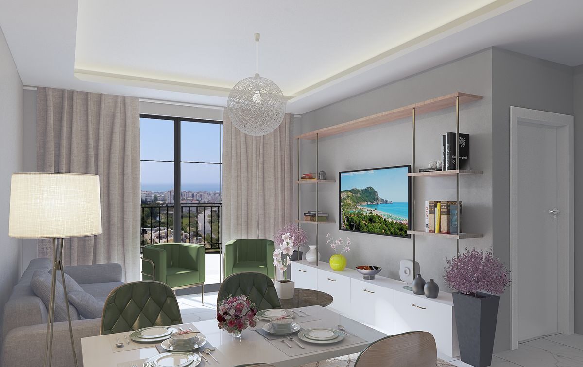 Квартира с 1 спальней, 42м² в Алания, Турция [ID: 0301-105311]