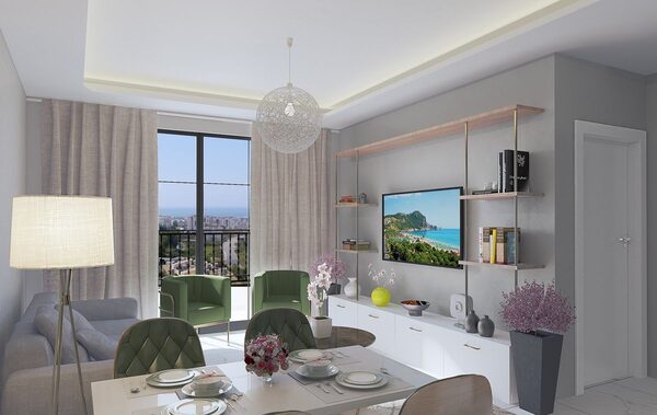 Квартира в Алания, Турция, 42м² - изображение 7