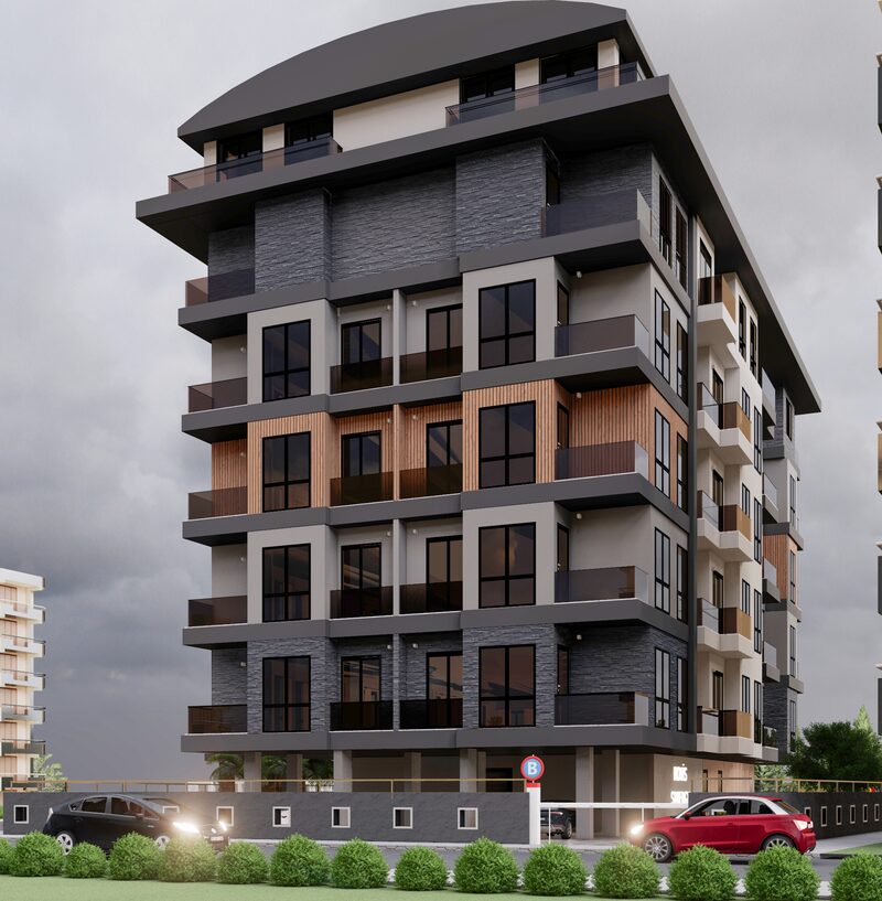 Apartament z 1 sypialnią, 40m² w Alanya, Turcja [ID: 0301-105312]