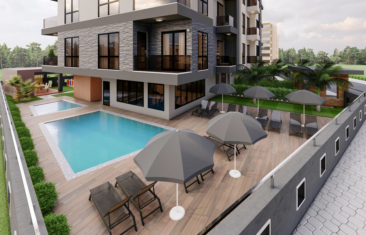 Apartament z 1 sypialnią, 40m² w Alanya, Turcja [ID: 0301-105312]