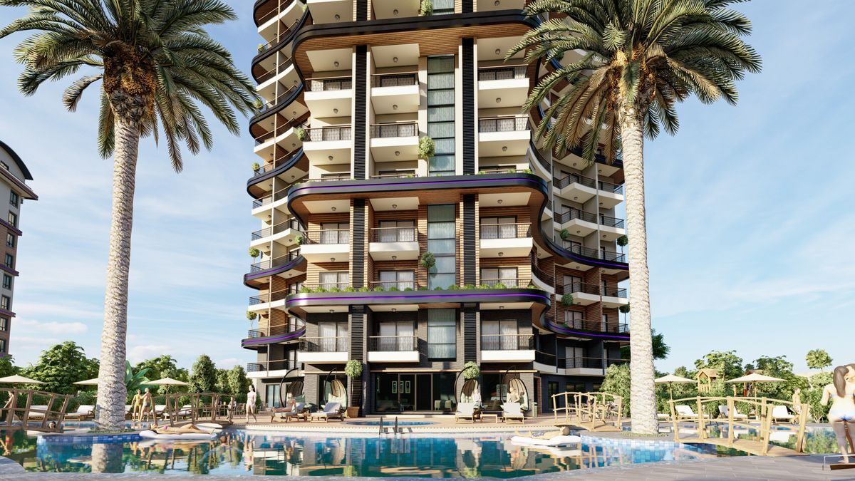Apartment with 1 bedroom, 53m² in Alanya, Turkey [ID: 0301-105318]