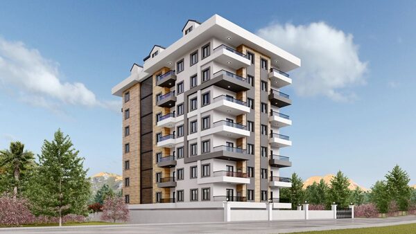 Квартира в Алания, Турция, 61м²
