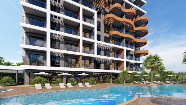 Квартира в Алания, Турция, 63м² - изображение 9