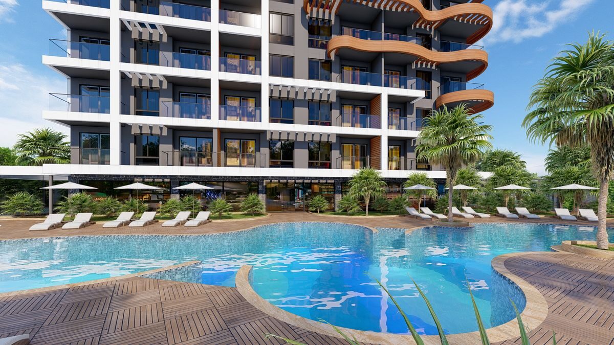 Квартира с 1 спальней, 63м² в Алания, Турция [ID: 0301-105327]
