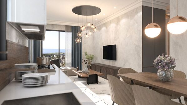 Квартира в Аланія, Туреччина, 56м² - зображення 2
