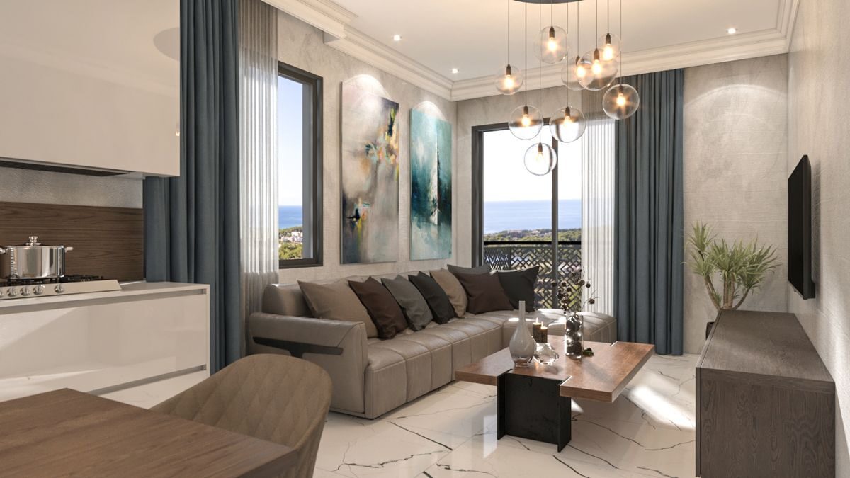 Квартира з 1 спальнею, 56м² в Аланія, Туреччина [ID: 0301-105328]