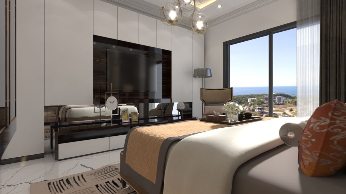 Квартира з 1 спальнею, 56м² в Аланія, Туреччина [ID: 0301-105328]