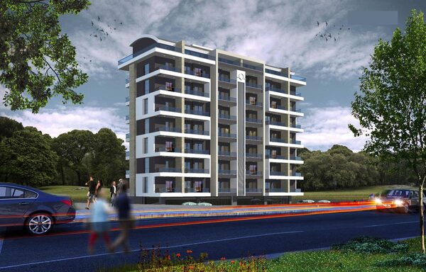 Квартира в Алания, Турция, 55м²