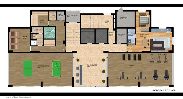 Квартира в Алания, Турция, 55м² - изображение 9
