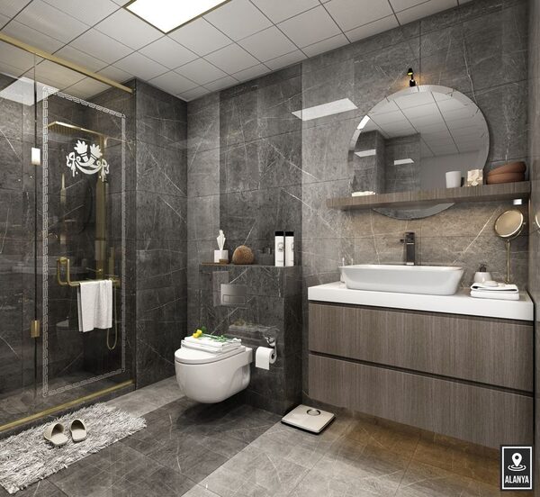 Квартира в Алания, Турция, 60м² - изображение 15