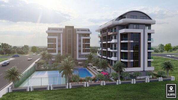 Квартира в Алания, Турция, 60м² - изображение 2