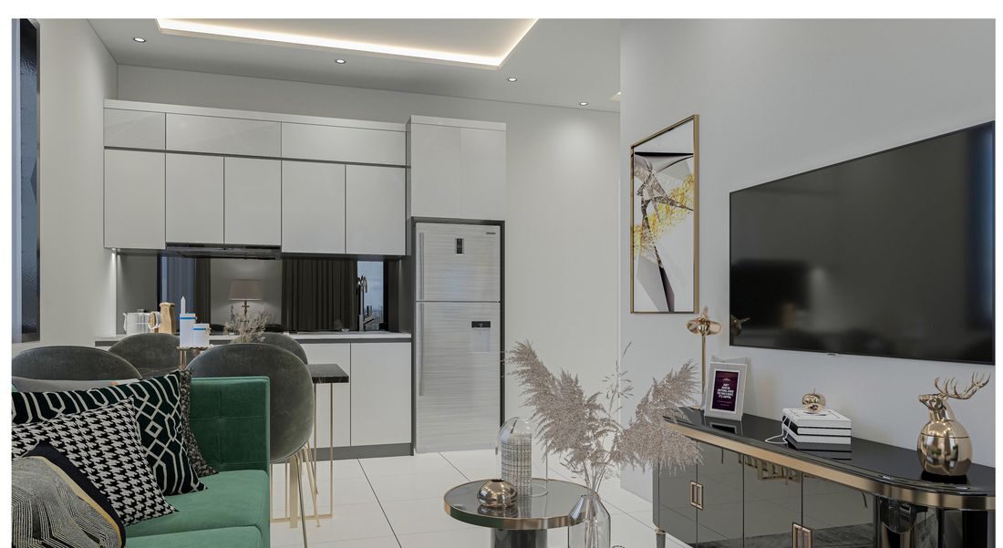 Квартира с 1 спальней, 57м² в Алания, Турция [ID: 0301-105358]