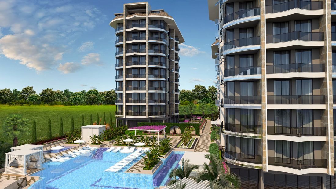 Квартира з 1 спальнею, 54м² в Аланія, Туреччина [ID: 0301-105373]