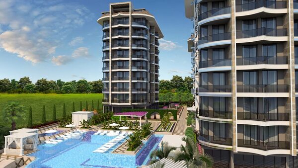 Квартира в Алания, Турция, 54м²