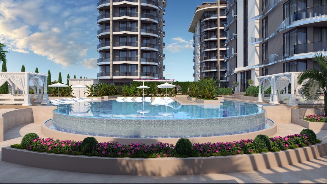 Квартира з 1 спальнею, 54м² в Аланія, Туреччина [ID: 0301-105373]