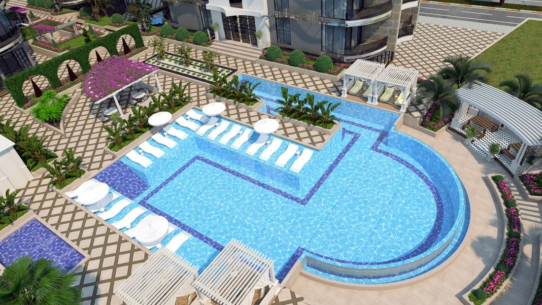 Квартира з 1 спальнею, 54м² в Аланія, Туреччина [ID: 0301-105373]
