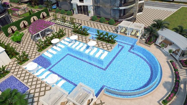 Квартира в Алания, Турция, 54м² - изображение 3
