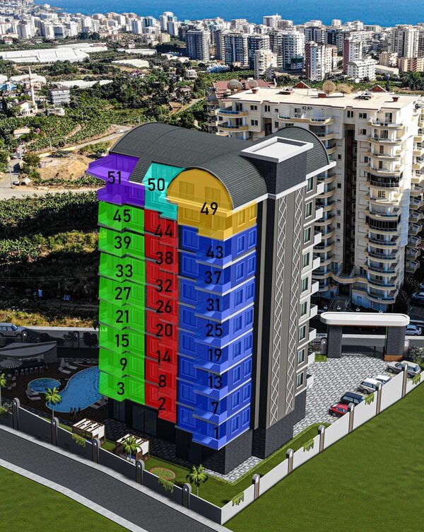 Квартира в Аланія, Туреччина, 93м² - зображення 13