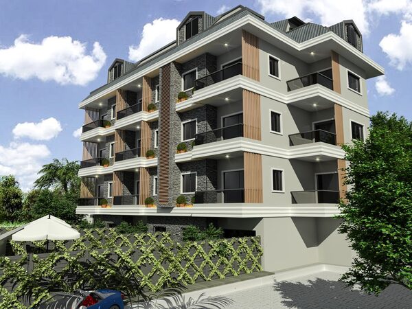 Апартаменти 1 спальня 55 м² в Аланії, Туреччина
