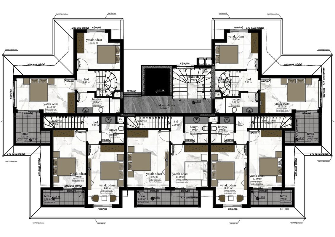 Квартира з 1 спальнею, 55м² в Аланія, Туреччина [ID: 0301-105384]