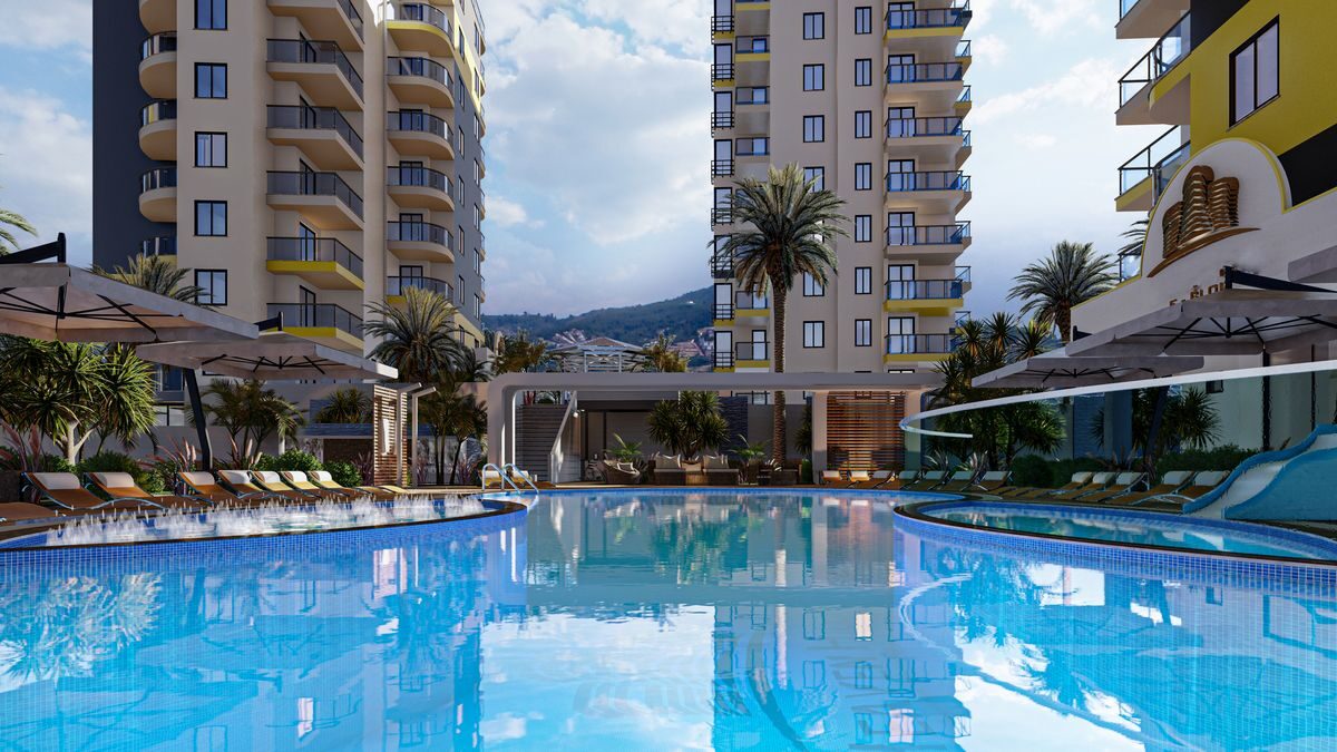 Квартира с 1 спальней, 52м² в Алания, Турция [ID: 0301-105398]