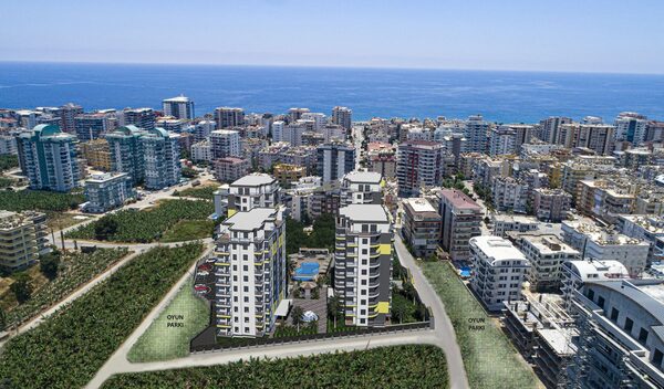 Квартира в Алания, Турция, 52м² - изображение 3