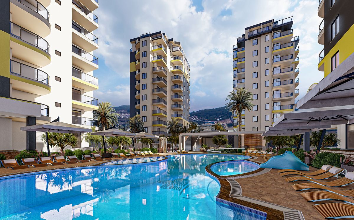 Квартира с 1 спальней, 52м² в Алания, Турция [ID: 0301-105398]