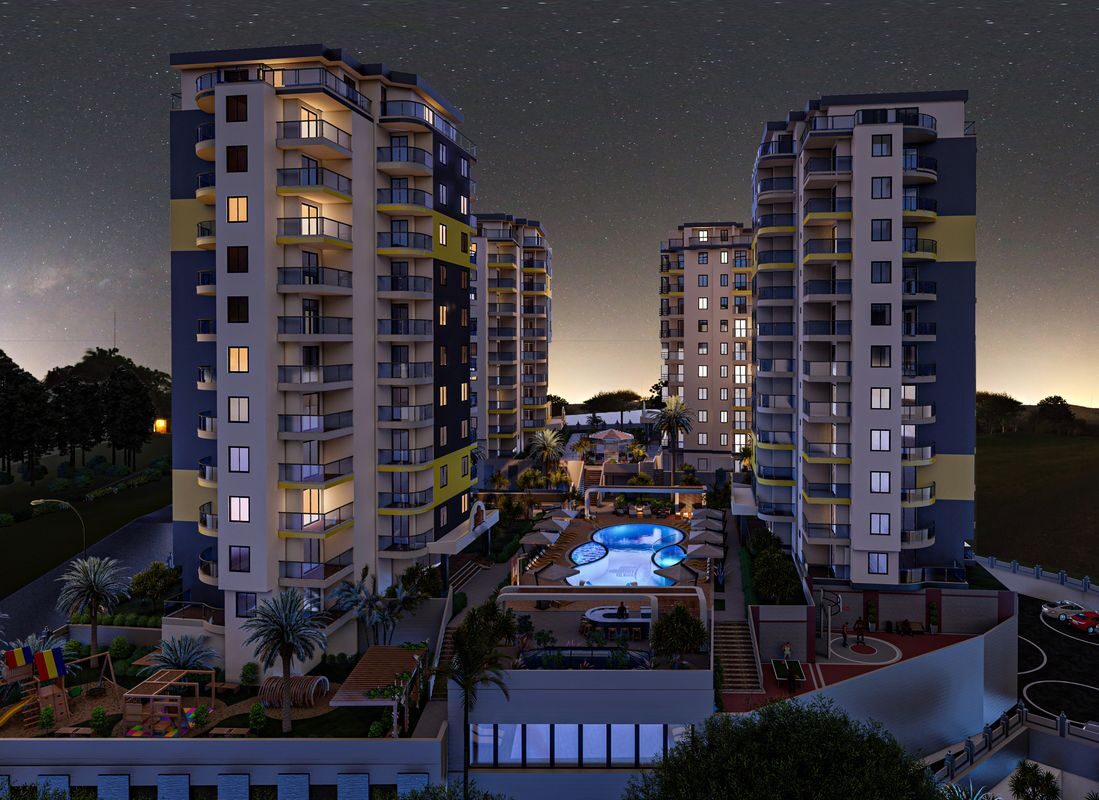 Квартира с 1 спальней, 52м² в Алания, Турция [ID: 0301-105398]