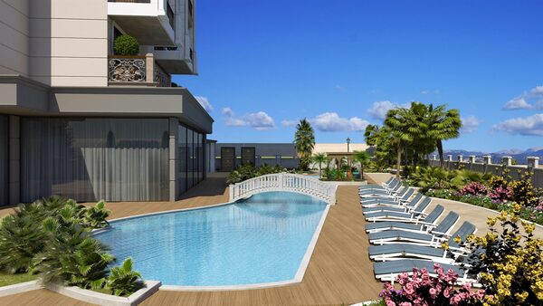 Квартира в Алания, Турция, 55м² - изображение 4