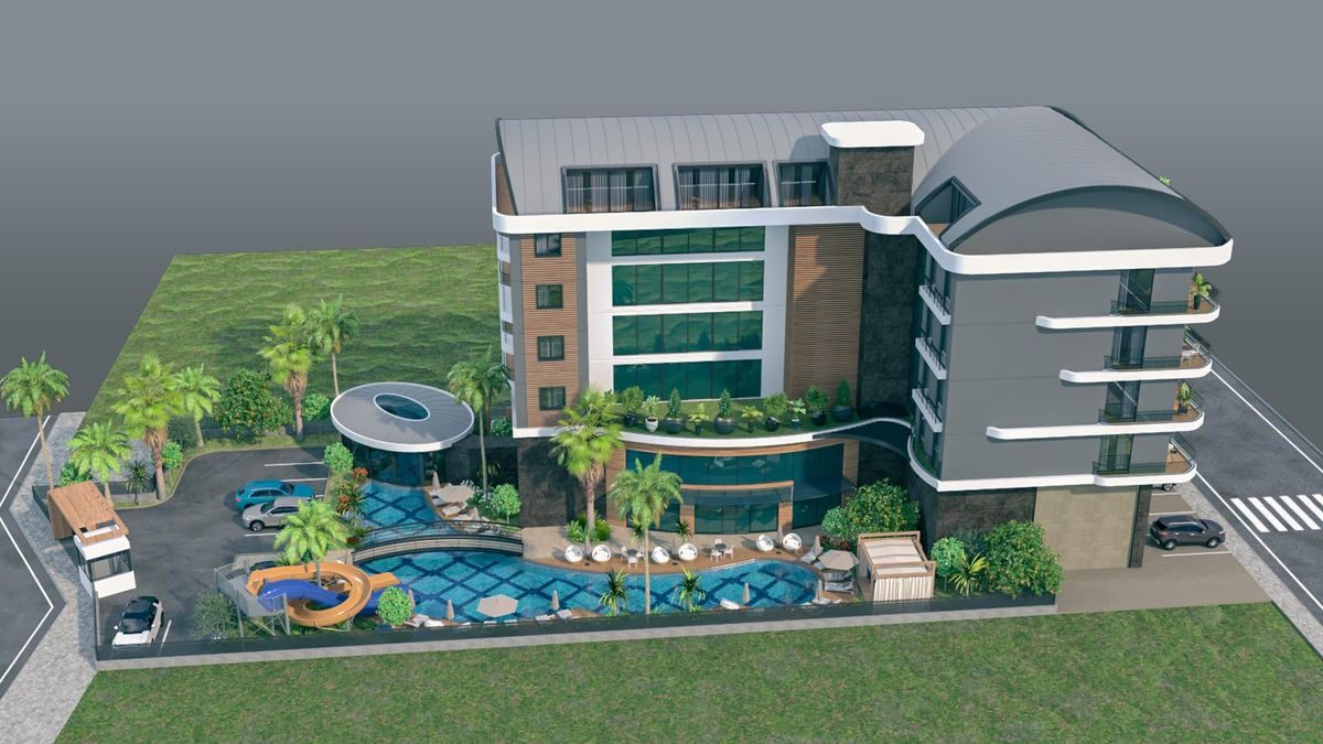 Квартира з 1 спальнею, 40м² в Аланія, Туреччина [ID: 0301-105408]