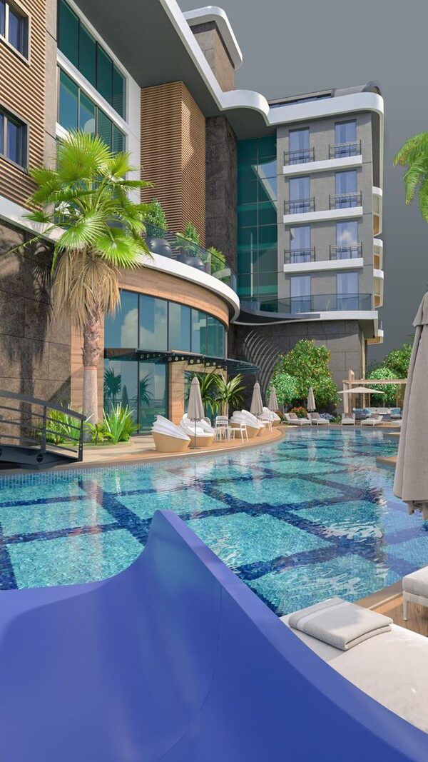Квартира в Алания, Турция, 40м² - изображение 4