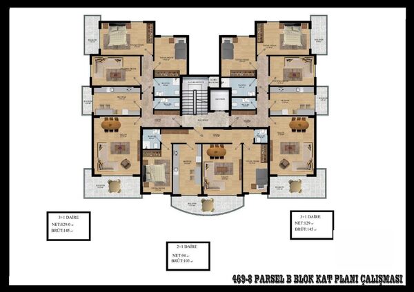 Квартира в Алания, Турция, 70м² - изображение 5