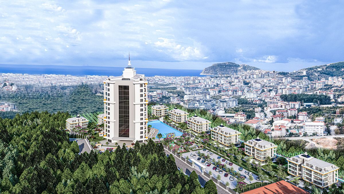 Квартира з 1 спальнею, 46м² в Аланія, Туреччина [ID: 0301-105411]