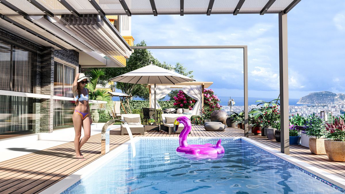 Квартира з 1 спальнею, 46м² в Аланія, Туреччина [ID: 0301-105411]