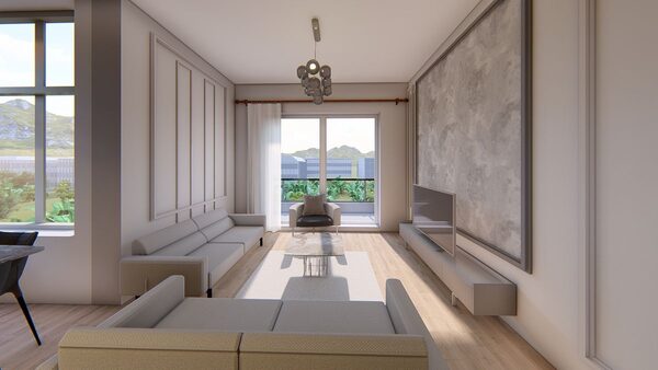Квартира в Алания, Турция, 46м² - изображение 5