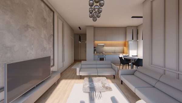 Квартира в Алания, Турция, 46м² - изображение 3