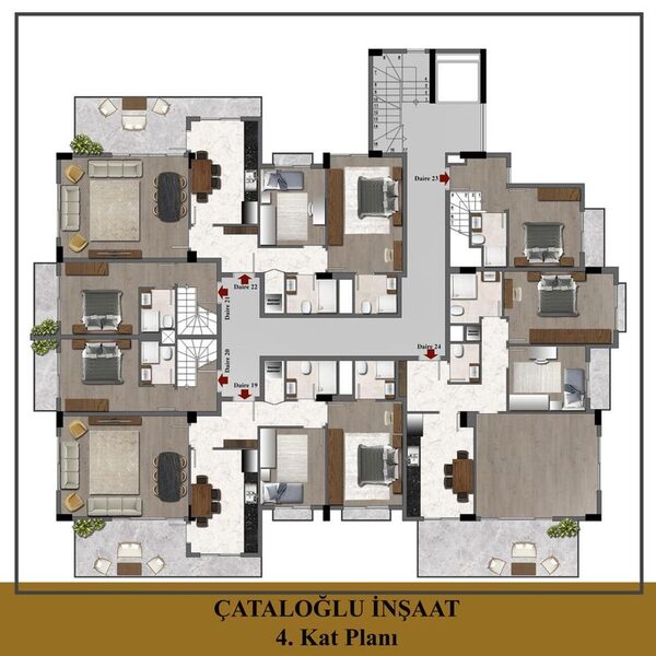 Квартира в Аланія, Туреччина, 110м² - зображення 5