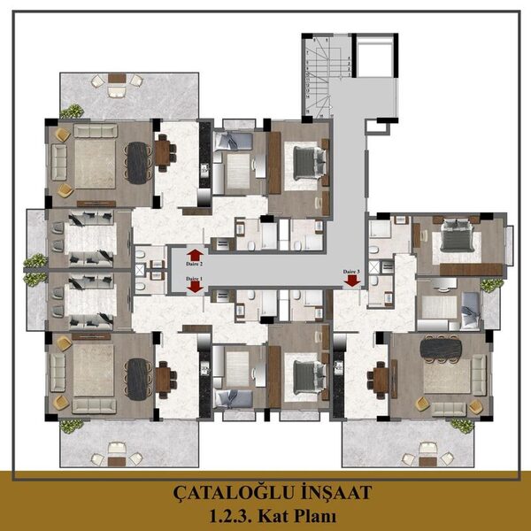 Квартира в Аланія, Туреччина, 110м² - зображення 6