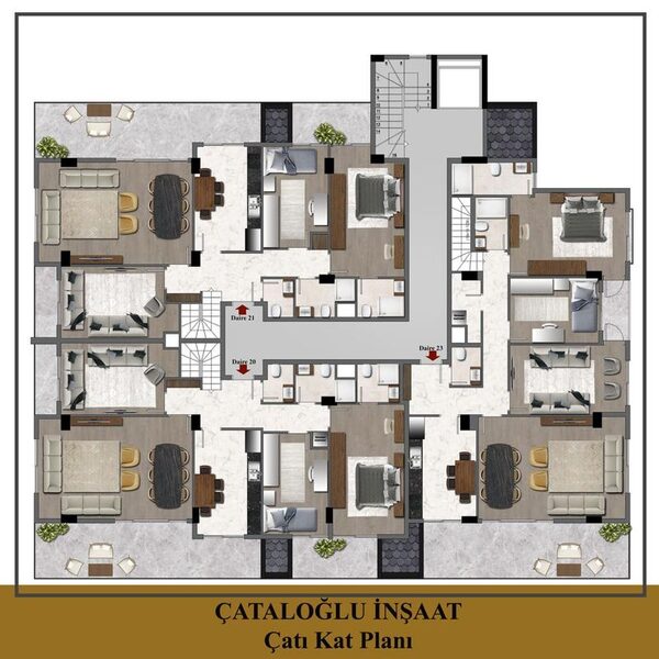 Квартира в Аланія, Туреччина, 110м² - зображення 7