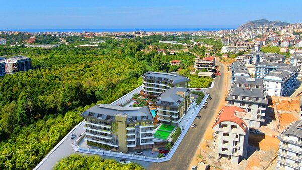 Квартира в Аланія, Туреччина, 52м² - зображення 7