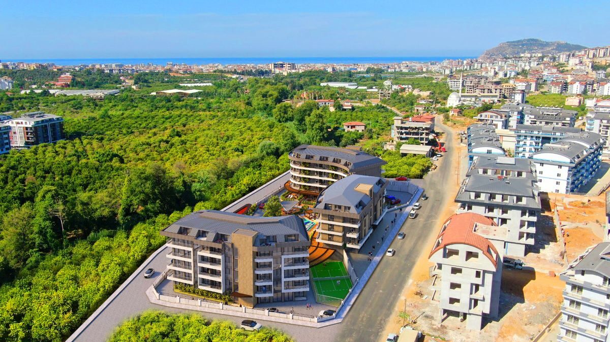 Квартира с 1 спальней, 52м² в Алания, Турция [ID: TA08-025]